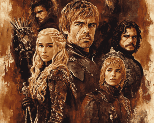 House Lannister Movies Series Diamond Painting