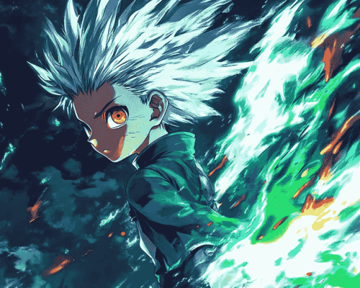 Hunter x Hunter Gon Killua Diamond Painting