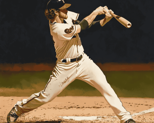 Ian Anderson Baseball Legend Diamond Painting