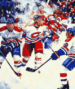 Ice Hockey Legends Miracle On Ice Diamond Painting