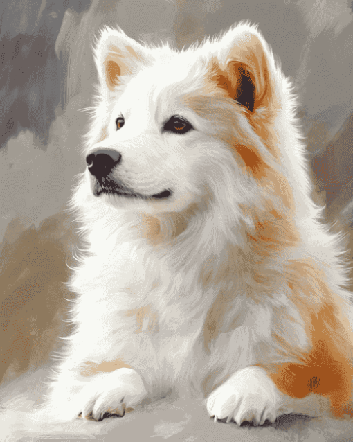 Iceland Sheepdog Puppies Diamond Painting