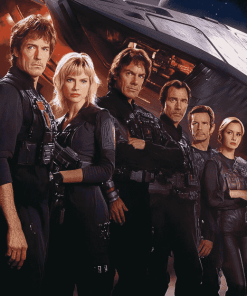 Iconic Battlestar Galactica Film Series Diamond Painting