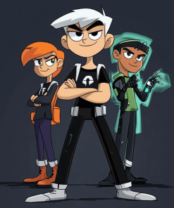 Iconic Danny Phantom Diamond Painting