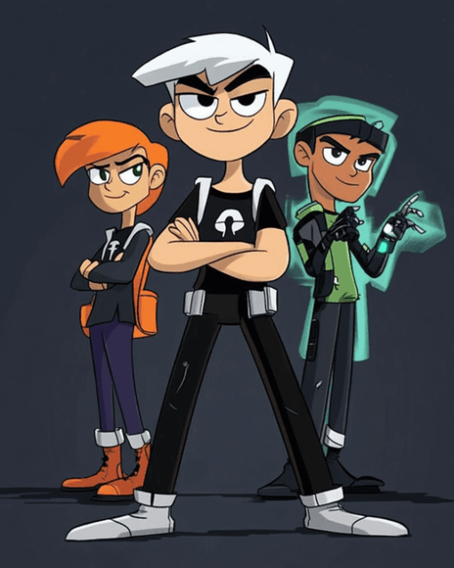 Iconic Danny Phantom Diamond Painting