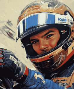 Iconic Kyle Larson Race Driver Diamond Painting