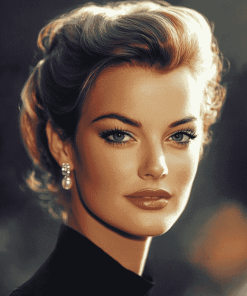 Iconic Romy Schneider Diamond Painting