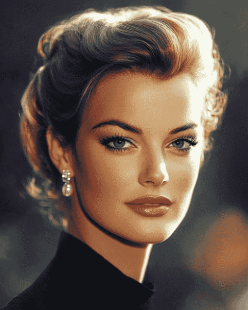 Iconic Romy Schneider Diamond Painting