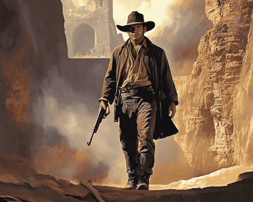 Indiana Jones Movie Diamond Painting