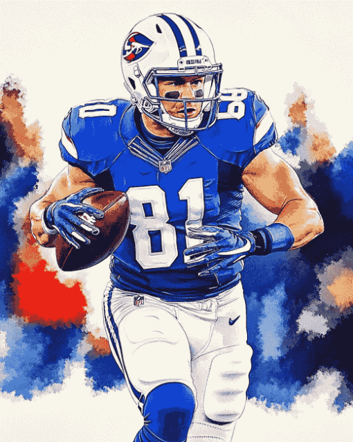 Indianapolis Colts Andrew Luck Diamond Painting