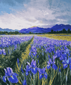 Iris Landscapes of Ireland Diamond Painting