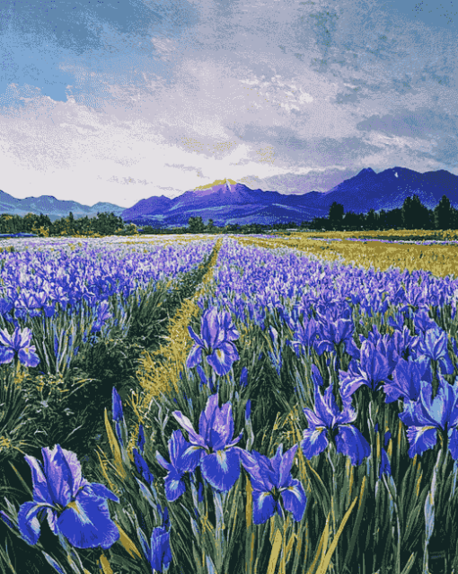 Iris Landscapes of Ireland Diamond Painting