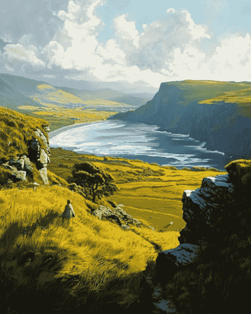 Irish Landscape Views Diamond Painting