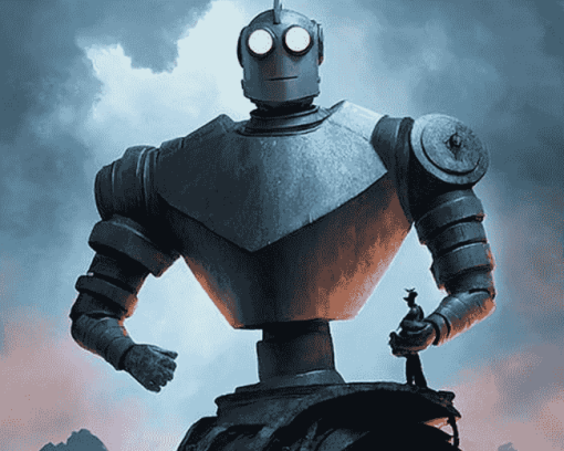 Iron Giant Animation Diamond Painting