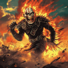 Iron Maiden Digital Animation Diamond Painting