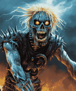 Iron Maiden Video Game Diamond Painting