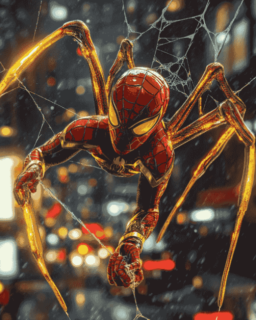 Iron Spider Animation Diamond Painting