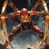 Iron Spider Hero Diamond Painting