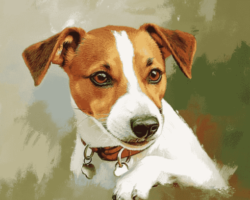 Jack Russell Puppy Diamond Painting