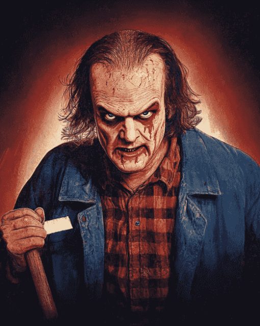 Jack Torrance Movie Diamond Painting