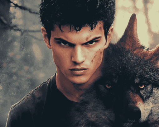 Jacob Black Twilight Diamond Painting