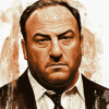 James Gandolfini Celebrity Diamond Painting