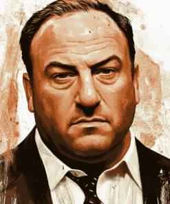 James Gandolfini Celebrity Diamond Painting