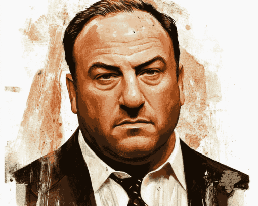 James Gandolfini Celebrity Diamond Painting