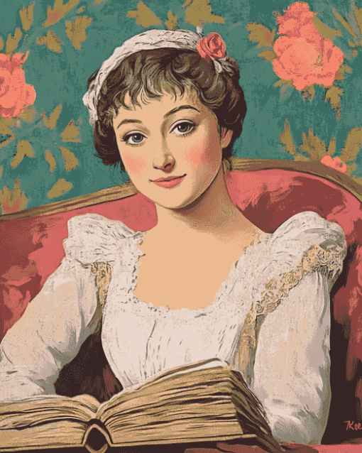 Jane Austen Diamond Painting