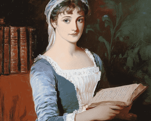 Jane Austen Vintage Women Diamond Painting