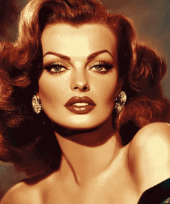 Jane Russell Celebrity Diamond Painting