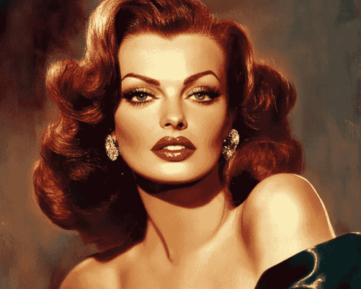 Jane Russell Celebrity Diamond Painting