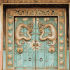 Japanese Castle Door Architecture Diamond Painting