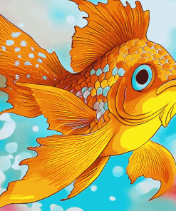 Japanese Fish Animations Diamond Painting