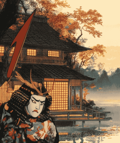 Japanese Kabuki Animation Diamond Painting