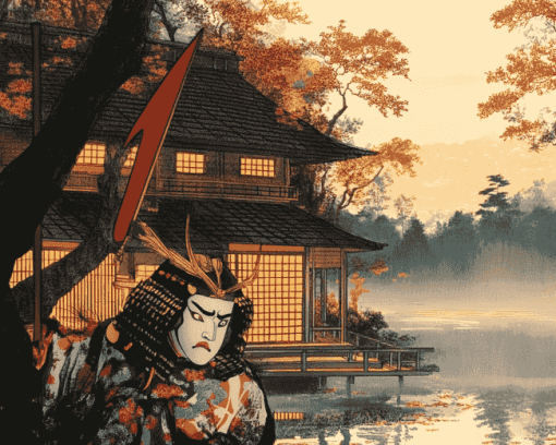 Japanese Kabuki Animation Diamond Painting