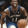 Jaymon Green Famous Basketballer Diamond Painting