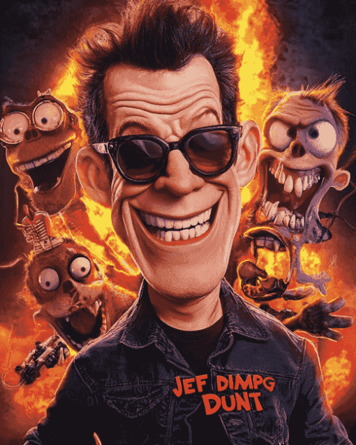 Jeff Dunham TV Programmes Diamond Painting