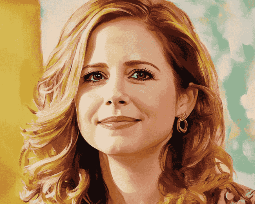 Jenna Fischer Celebrity Diamond Painting