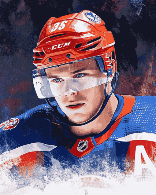 Jesperi Kotkaniem Ice Hockey Star Diamond Painting