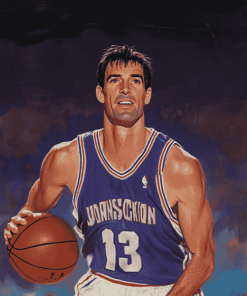 John Stockton Basketballers Diamond Painting