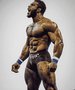 Jordan Burroughs Olympic Legend Diamond Painting