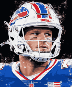 Josh Allen Buffalo Bills Diamond Painting