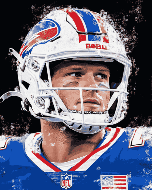 Josh Allen Buffalo Bills Diamond Painting