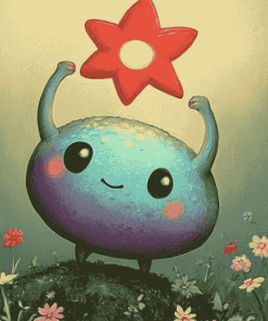 Junimo Rainbow Animation Diamond Painting