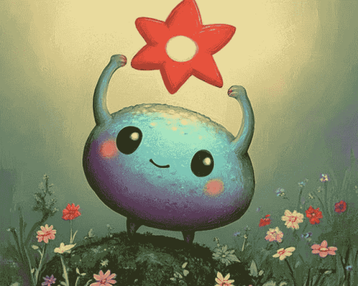 Junimo Rainbow Animation Diamond Painting