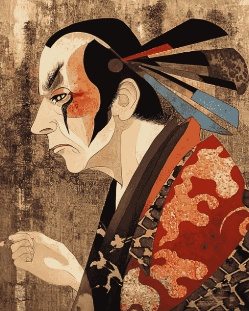 Kabuki Animation Diamond Painting