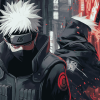 Kakashi and Gojo Anime Diamond Painting