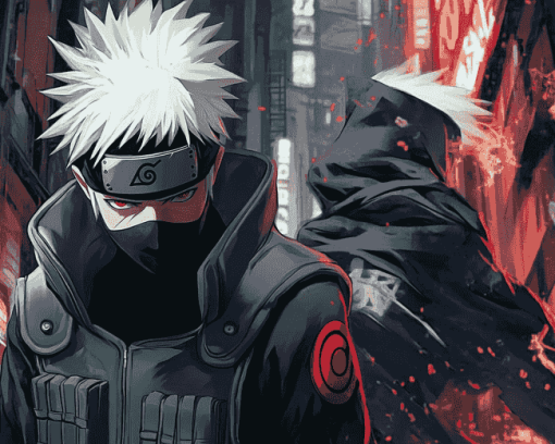 Kakashi and Gojo Anime Diamond Painting