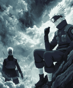 Kakashi vs Gojo Anime Diamond Painting