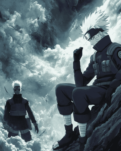 Kakashi vs Gojo Anime Diamond Painting